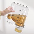 thumbnail image 2 of Distributeur de Riz Corps Transparent Réservoirs Scellés Bac à Ingrédients avec Poignée et Tasse Cadeaux de Pendaison de Crémaillère, 2 of 6