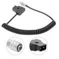 thumbnail image 1 of Cergrey D-Tap To 4K Spring Power Cord For Blackmagic Pocket Cinema Camera 4K / Gold Mount V Mount B,D-Tap Power Cord,Camera Power Cord, 1 of 8