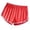 Red, variant on Hesxuno Women Satin Silk Shorts Elastic Waist Mini Shorts Color Block Casual Lounge Shorts Soft Lightweight Pajama Sleep Shorts Pink S