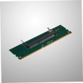 thumbnail image 3 of OUNONA 1Pack Memory Adapter Dark Green Plastic Metal 13x0.3937x0.3937in Memory Ram Module for Laptop and Desktop, 3 of 8