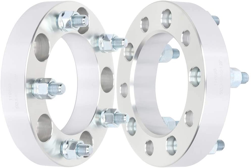 SCITOO 4X 5x5.5 to 5x5.5 Wheel Spacers 108mm 1.25 1/2 Studs fits for 1969-1995 for F-ord Bronco 1973-1973 for Je-ep CJ6 SCITOO 4X 5x5.5 to 5x5.5 Wheel Spacers 108mm 1.25 1/2 Studs fits for 1969-1995 for F-ord Bronco 1973-1973 for Je-ep CJ6
