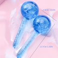 thumbnail image 2 of 2pcs Glitter Ice Globes Facial Massager Set - Cooling Neck and Eye Relaxation Tools - Essential for Daily Beauty Routine, Unscented, Perfect for Facial Care and Massage Therapy - Achieve Glowing Skin, 2 of 5