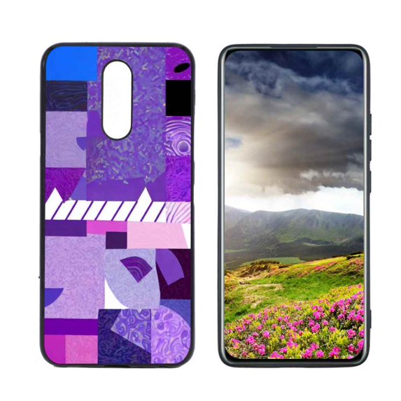 Compatible with LG Solo LTE Phone Case, Aesthetic-Collage-Abstract-Art-Cute31 Case Men Women, Flexible Silicone Shockproof Case for LG Solo LTE