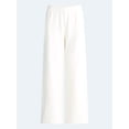 thumbnail image 5 of Free Assembly Women's and Women's Plus Wide Leg Sueded Terry Sweatpants, 30" Inseam, Sizes XS-4X, 5 of 6
