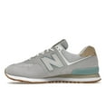 thumbnail image 2 of New Balance Unisex 574 Grey White Light Blue Gum Shoes, from StockX, 2 of 5
