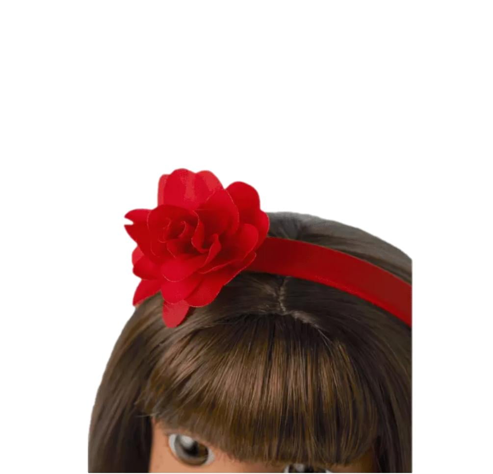 American Girl Janie and Jack Wrapped in Roses Party Dress for 14.5-Inch Wellie Wishers Dolls