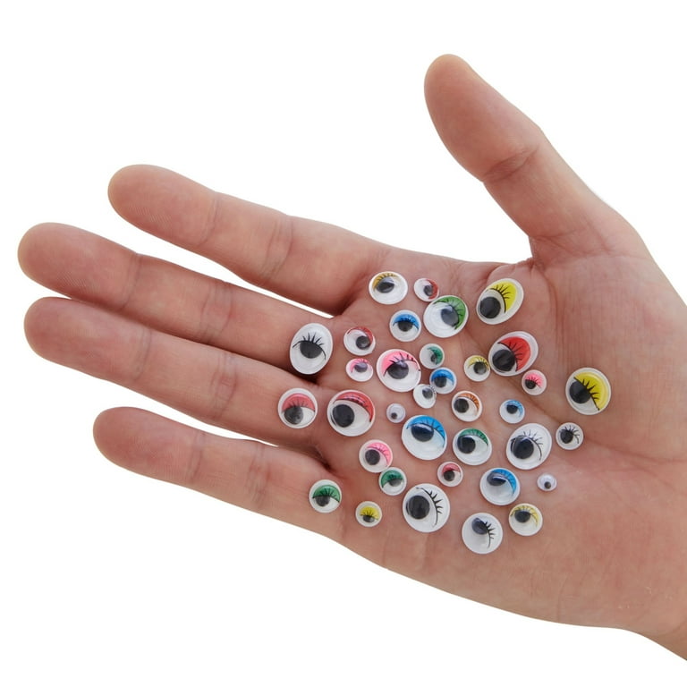 500pcs Self-adhesive Googly Eyes 5mm Mini Wiggly Eyeballs Scrapbooking  Crafts Ac