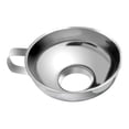 thumbnail image 2 of Embudo de acero inoxidable de boca ancha para conservas, utensilios de cocina, embudo con asa para mermelada, 2 of 8