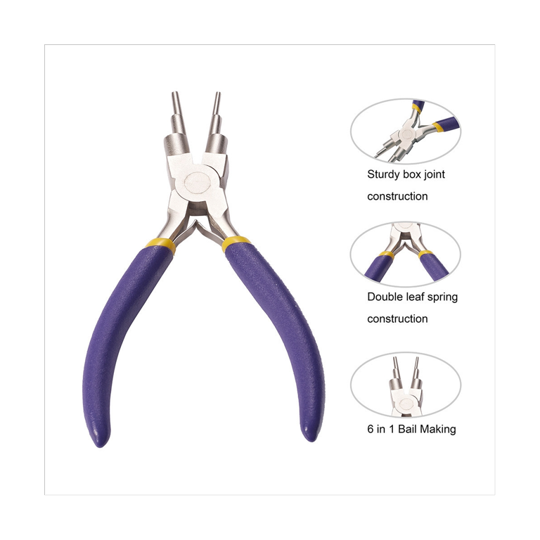 WORKPRO 7-Piece Jewelry Pliers Set, Professional Pliers for Jewelry Making  Tools with Easy Carrying Pouch, Wire Cutters for Jewelry Making, Chain Nose  Pliers, Craft Pliers, Earring Pliers