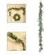 thumbnail image 3 of 6.5ft Faux rubyptus Garland Artificial Greenery Leaves hebras hecho colgante planta boda jardín decoración de la de la BLESIY Vides de eucalipto verde, 3 of 7