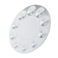 thumbnail image 2 of Bandeja de de 10 Ranuras, de Metal para Pinturas Al , Y Pinturas Acrílicas, para Colores, para Baoblaze Bandeja de paleta de pintura, 2 of 8