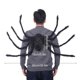 thumbnail image 2 of Mochila De Araña Disfraz Araña Colorida Divertida 8 Patas De Araña Mochila De Araña De Felpa De Terror, 2 of 4