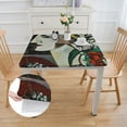 thumbnail image 2 of Acheng flowers Square Fitted Tablecloth 100% Polyester Fiber 46*46, 2 of 8
