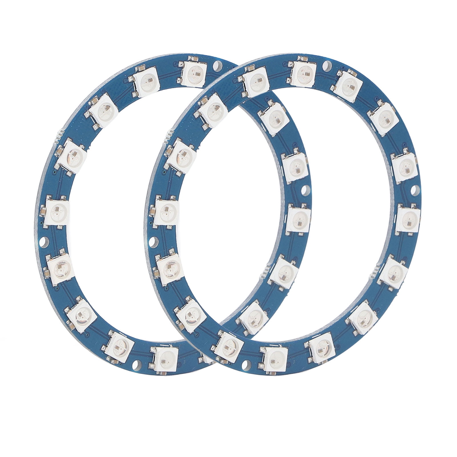 RGB LED Ring 5V, Decorative Lighting Digital Port RGB LED Ring Professional Easy To Install  for Microcontrollers