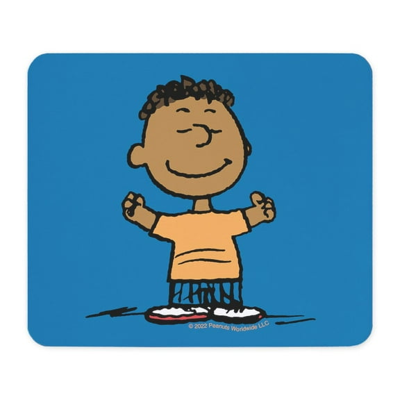 CafePress - Peanuts Franklin Big Hug - Non-slip Rubber Mousepad, Gaming Mouse Pad