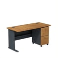 thumbnail image 1 of Bush Business Furniture Series A 60" Desk with Assembled Pedestal, 1 of 1