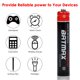 thumbnail image 4 of Batmax 4 pilas recargables AAAA Ni-MH + cargador USB dual LED con puerto tipo C para l&aacute;piz &oacute;ptico activo y m&aacute;s; A, AA, AAA, AAAA, AAAA, AAAA, N tama&ntilde;o, C ba, 4 of 8
