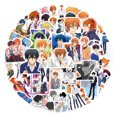 thumbnail image 2 of Pegatinas Sasakis y Miyanos9 de vinilo impermeable, estilo anime, 55 unidades, 2 of 4