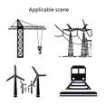 thumbnail image 3 of Écrou d'Alerte Anti-Désobstruction pour Grue Tour Écrou Intelligent en Plastique, 3 of 5