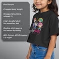 thumbnail image 6 of Girls KPop Demon Hunters Colorful Saja Boys Chibi Group Cropped T-Shirt, 6 of 8