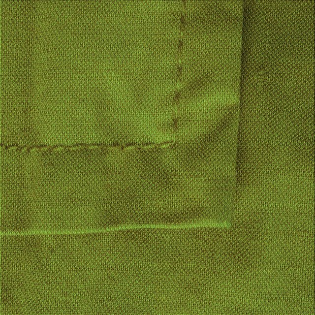 Ahgly Tapis d'Intérieur Lavable en Machine Carré Transitionnel Bronze Antique Vert, 6 Pieds Carré