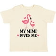 thumbnail image 3 of Inktastic My Mimi Loves Me Flamingo Girls Toddler T-Shirt, 3 of 5