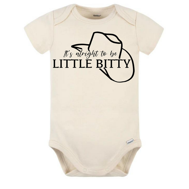 It's Alright to be Little Bitty Onesie®, Pregnancy Announcement
