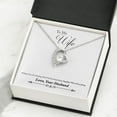 thumbnail image 3 of To My Wife Together We're Everything From Husband Forever Necklace w Message Card, 3 of 20