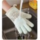 thumbnail image 2 of Guantes de silicona para horno, guantes de cocina, guantes de cocina antideslizantes liangnv con forro acolchado, resistentes al calor de 500 grados, 2 of 5