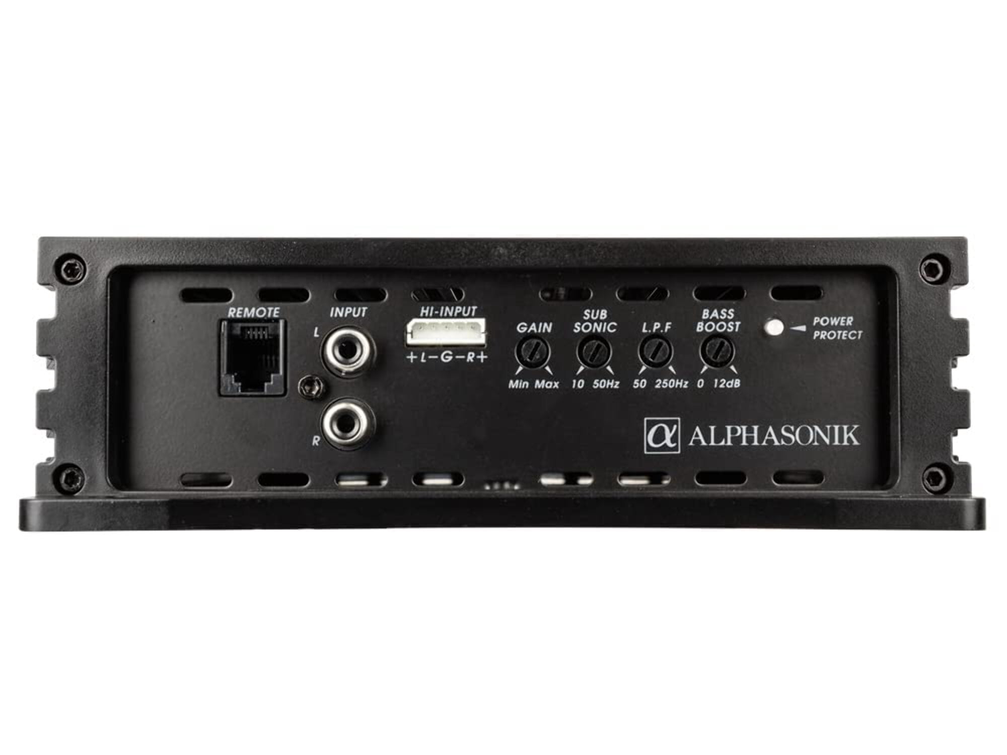 Alphasonik NA6000D Monoblock 6000W Max Class-D Amplifier w/ Remote Bass Knob