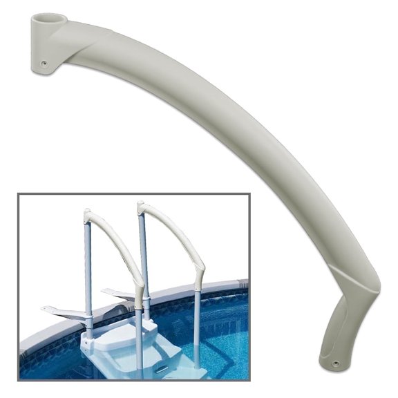 Pearl Handrail Swimming Pool Ladder Step Handrail Fit for Above Ground BiltMor Swimming Pool Ladder Step