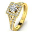 thumbnail image 2 of 1.00 Carat TW Women's Diamond Engagement rings in 10k Yellow Gold (G-H, I1), 2 of 5