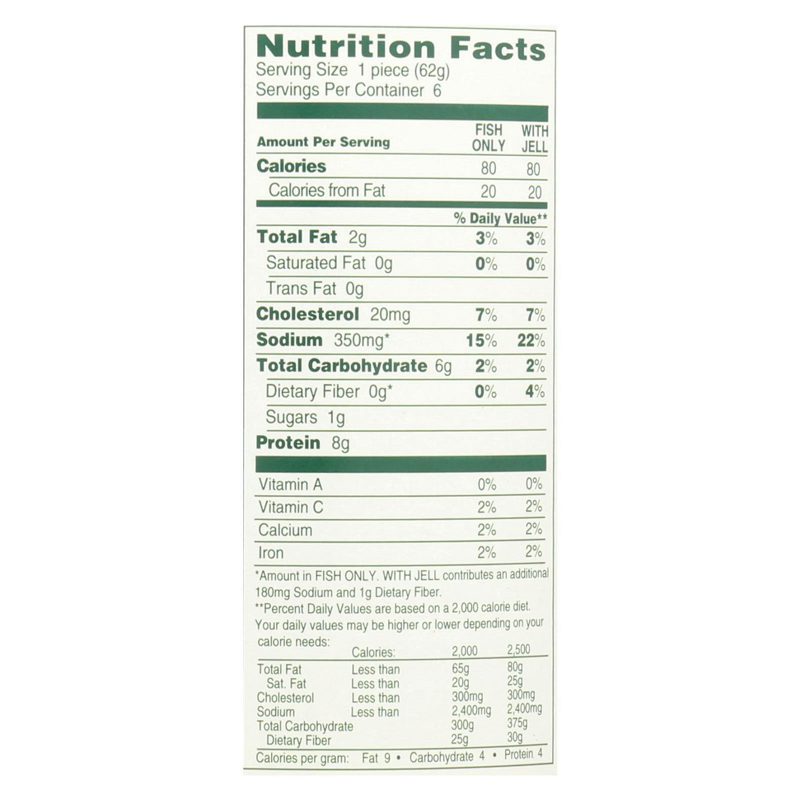 Manischewitz Jellied Pike Fish, 24 oz, Pack of 6