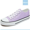 thumbnail image 3 of Zapatillas de lona de moda para mujer, lindas zapatillas bajas, cómodas zapatillas de lona para caminar para dama, 3 of 5