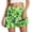 C-Green836, variant on Womens Athletic Skorts For Running Tennis Clover Print Workout Mini Skirt With Built In Shorts Comfortable Activewear Versatile Skirt