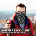 thumbnail image 7 of Neck Gaiter Face Cover Scarf, Dog Paw Soft Face Sun Mask Cover Scarf Headband Cooling Sweat Absorbing Bandanas Hiking Cycling Running, 7 of 7