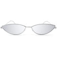 thumbnail image 2 of FEISEDY Lunettes de Soleil de Designer Mode Rétro en Forme de Petits Pétales avec Design de Temple en Arc B2298, 2 of 6