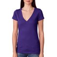thumbnail image 2 of Next Level Women's Triblend Short Sleeve Deep V, 2 of 2