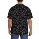 thumbnail image 3 of Fotbe Cool Skull Love Camisa Estampada de Manga Corta para Hombre, Casual de Verano, Estilo Playero, Sin Arrugas-Medium, 3 of 5