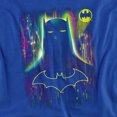 thumbnail image 2 of Batman Knight Lights Women's T Shirt, Royal, 2X-Large, 2 of 6