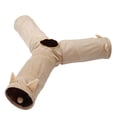 thumbnail image 1 of 3 Ways Cat Tunnel Pet Crawl Tube, Collapsible Running Tunnels, Agility Trainer, Cats Interactive Toy Playing Tent for Small Dogs Kitten Puppy, 1 of 10