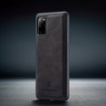 thumbnail image 1 of 1pc Artificial Leather Phone Case With Magnetic Buckle Retro Support For Wireless Charging Black Brown Green For S22 S23 Ultra A14 A53 A54 Note 20 Ultra, 1 of 5