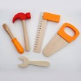 thumbnail image 4 of Wooden Tool Set for Kids Hand Eye Coordination Exercise 5Pcs, 4 of 9