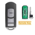 thumbnail image 2 of Remote Fob Replacement Key for 2014-2018 MAZDA 6 MAZDA 3 WAZSKE13D01 WAZSKE13D02, 2 of 3