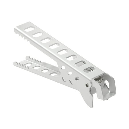 

1pc Anti-scalding Camping Pot Clamp Pot Holder Gripper for Outdoor (Silver)