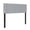 Gray, variant on ELLEGNT Quilted Linen Upholstered Headboard – Queen/Full Size, Foam Padded, Wood Support Legs, 2‑Width Adjustable, Gray