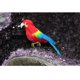 thumbnail image 2 of Pájaros artificiales para manualidades, juguetes navideños, decoración para el hogar, el jardín y el Día de Acción de Gracias Loro 4, 2 of 6