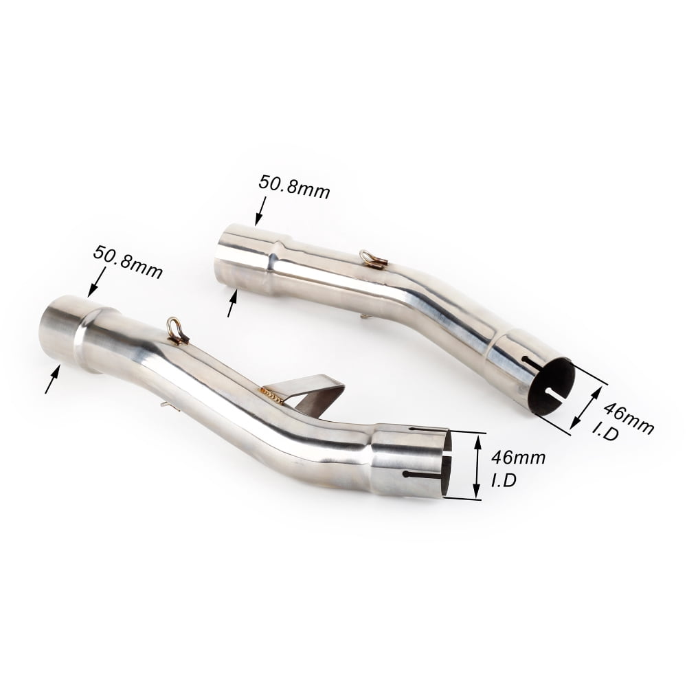 GFYSHIP For Yamaha FJR1300 2001-2020 FJR1300 FJR-1300 Motorcycle Exhaust Pipe Muffler With Mid Link Pipe System