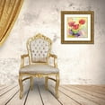 thumbnail image 3 of Nemcosky, Ann Thompson 15x15 Gold Ornate Wood Framed with Double Matting Museum Art Print Titled - Tulips No. 3, 3 of 4