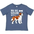 thumbnail image 3 of Inktastic My Big Sister is a Saint Bernard (white) Boys or Girls Toddler T-Shirt, 3 of 5